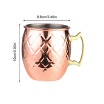 Load image into Gallery viewer, 550ml 18oz Copper Moscow Mule Mug – Stainless, Anti-Fall
