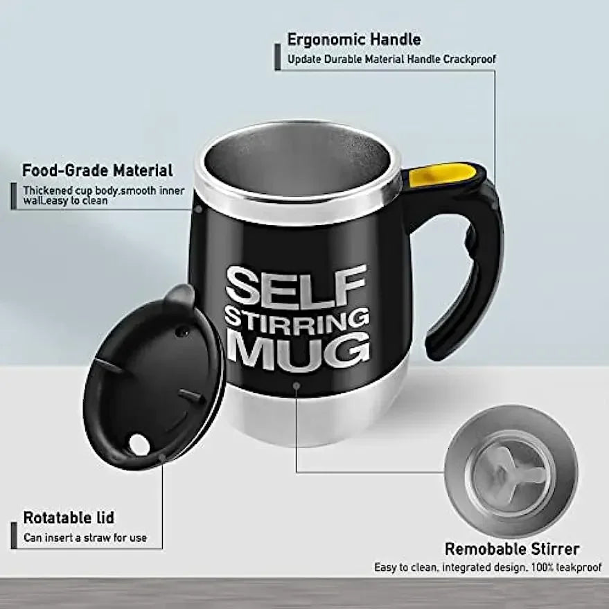Electric Self Stirring Coffee Mug