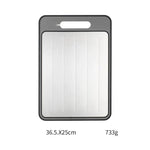 Load image into Gallery viewer, 4-in-1 Double-Sided Cutting Board with Defrost &amp; Sharpener
