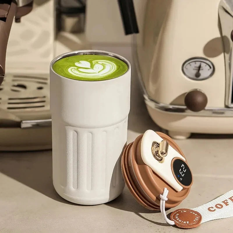 Smart Stainless Steel Temperature Display Coffee Cup
