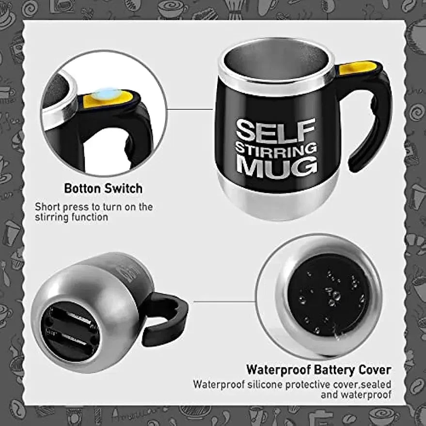 Electric Self Stirring Coffee Mug