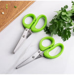 Load image into Gallery viewer, Multi-Functional Stainless Steel 3/5-Layer Kitchen Cutter
