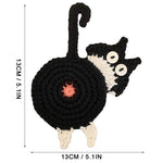Load image into Gallery viewer, Cat Butt Coaster – Cute, Durable Heat-Resistant Mat
