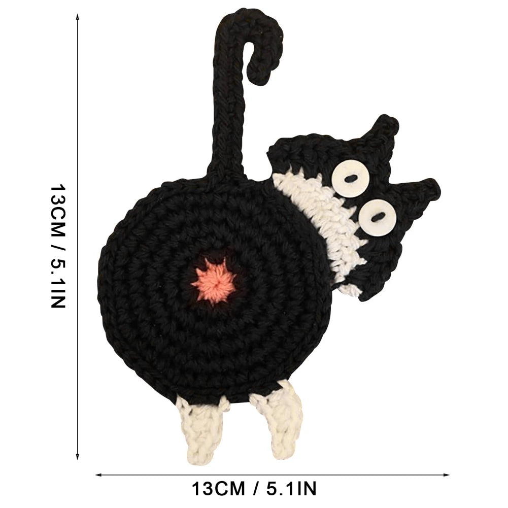 Cat Butt Coaster – Cute, Durable Heat-Resistant Mat