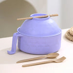 Load image into Gallery viewer, Microwave Ramen Bowl Set w/ Chopsticks &amp; Spoon
