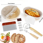 Load image into Gallery viewer, 1Set Pro Baking Kit: Jar, Mat, Knife, Gloves &amp; Tools
