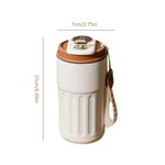 Load image into Gallery viewer, Smart Stainless Steel Temperature Display Coffee Cup
