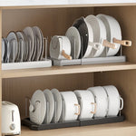 Load image into Gallery viewer, Expandable Pot &amp; Pan Organizer Rack for Kitchen &amp; Cabinet

