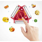 Load image into Gallery viewer, 3-in-1 Stainless Steel Veggie &amp; Fruit Peeler Shredder Tool
