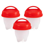 Load image into Gallery viewer, 3/6Pcs Silicone Egg Poacher Cups – BPA Free, Non-Stick
