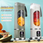 Load image into Gallery viewer, 450Ml USB Juicer Blender, 8 Blades, Ice Crusher Portable
