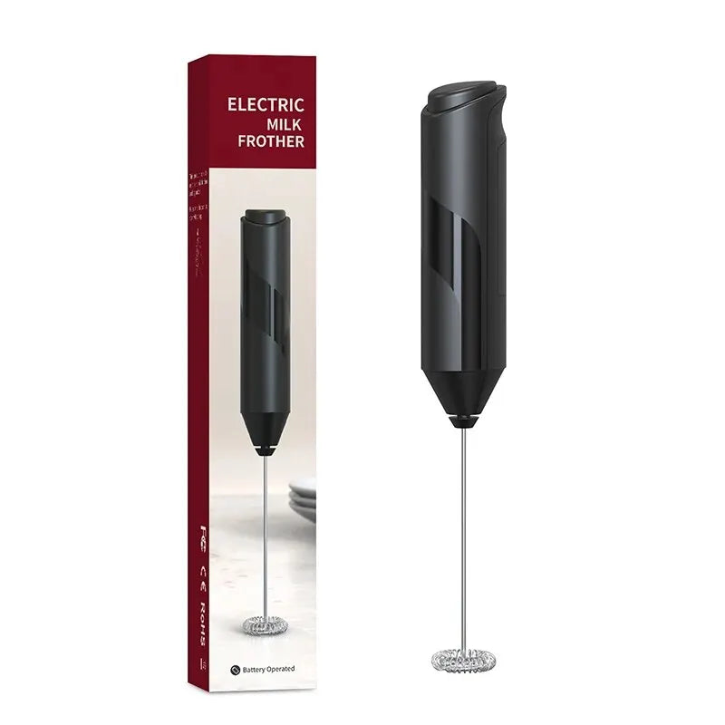 Portable Electric Milk Frother | Mini Handheld Foam Mixer