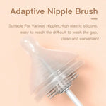 Load image into Gallery viewer, Silicone Baby Bottle Cleaning Brush
