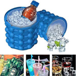 Load image into Gallery viewer, 2-in-1 Large Silicone Ice Bucket Mold with Lid
