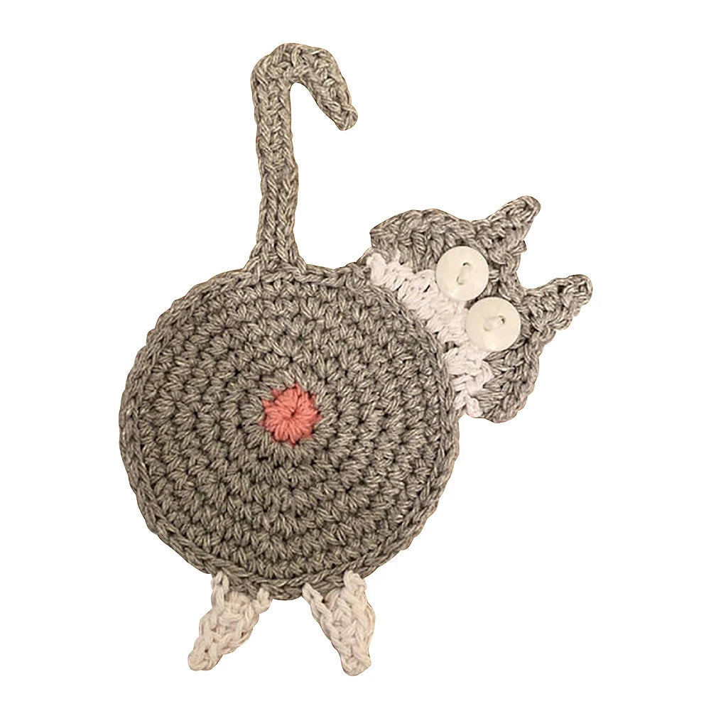 Cat Butt Coaster – Cute, Durable Heat-Resistant Mat