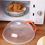 Load image into Gallery viewer, Microwave Anti-Splatter Lid – Clear, Heat-Resistant Handle
