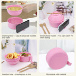 Load image into Gallery viewer, Microwave Ramen Bowl Set w/ Chopsticks &amp; Spoon
