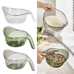 Load image into Gallery viewer, Rice Washer &amp; Colander Bowl – Kitchen Sieve &amp; Drainer
