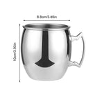 Load image into Gallery viewer, 550ml 18oz Copper Moscow Mule Mug – Stainless, Anti-Fall

