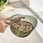 Load image into Gallery viewer, Rice Washer &amp; Colander Bowl – Kitchen Sieve &amp; Drainer
