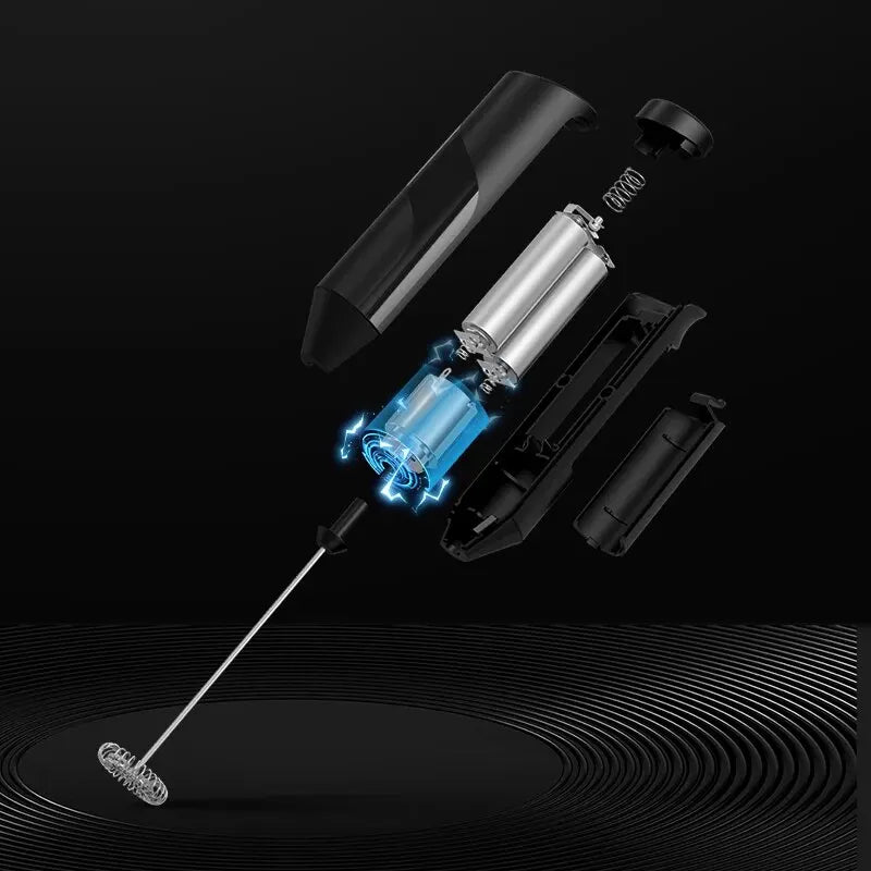Portable Electric Milk Frother | Mini Handheld Foam Mixer