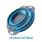 Load image into Gallery viewer, 2Pcs Silicone Folding Strainer Basket
