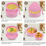 Load image into Gallery viewer, Microwave Ramen Bowl Set w/ Chopsticks &amp; Spoon
