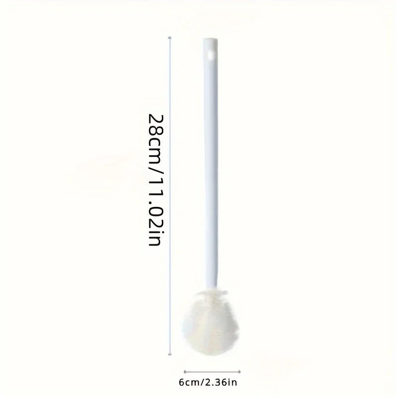 360° Foldable Silicone Bottle Brush w/ Long Handle, Reusable