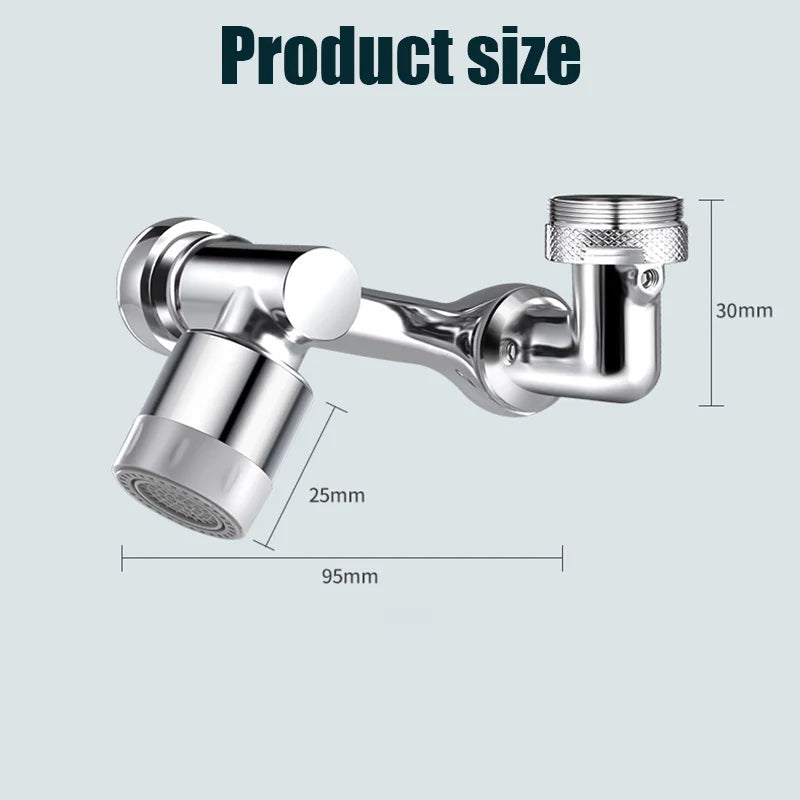 1080° Universal Rotation Faucet Sprayer