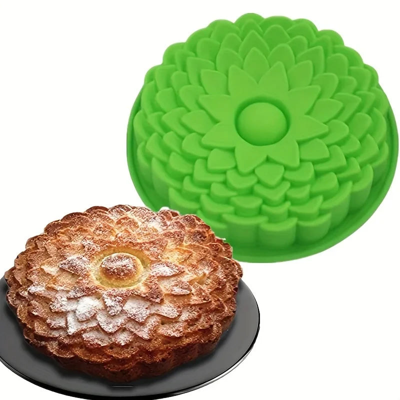 Flower Silicone Cake Mold – Reusable Home Baking Tool