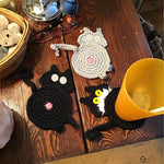 Load image into Gallery viewer, Cat Butt Coaster – Cute, Durable Heat-Resistant Mat
