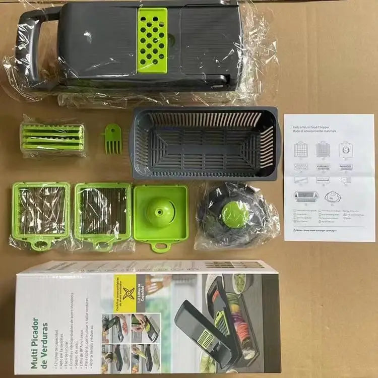 12 in 1 Manual Vegetable Chopper