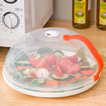 Load image into Gallery viewer, Microwave Anti-Splatter Lid – Clear, Heat-Resistant Handle
