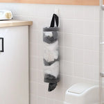 Load image into Gallery viewer, Wall-Mount Mesh Bag Dispenser for Reusable Trash &amp; Kitchen Storage
