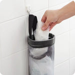 Load image into Gallery viewer, Wall-Mount Mesh Bag Dispenser for Reusable Trash &amp; Kitchen Storage
