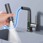 Load image into Gallery viewer, 360° Pull-Out Basin Temperature Faucet
