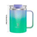 Load image into Gallery viewer, 14oz Stainless Steel Office Tumbler with Handle, Leak-Proof
