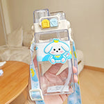 Load image into Gallery viewer, Cartoon Kids Water Bottle with Straw Large Capacity, BPA-Free
