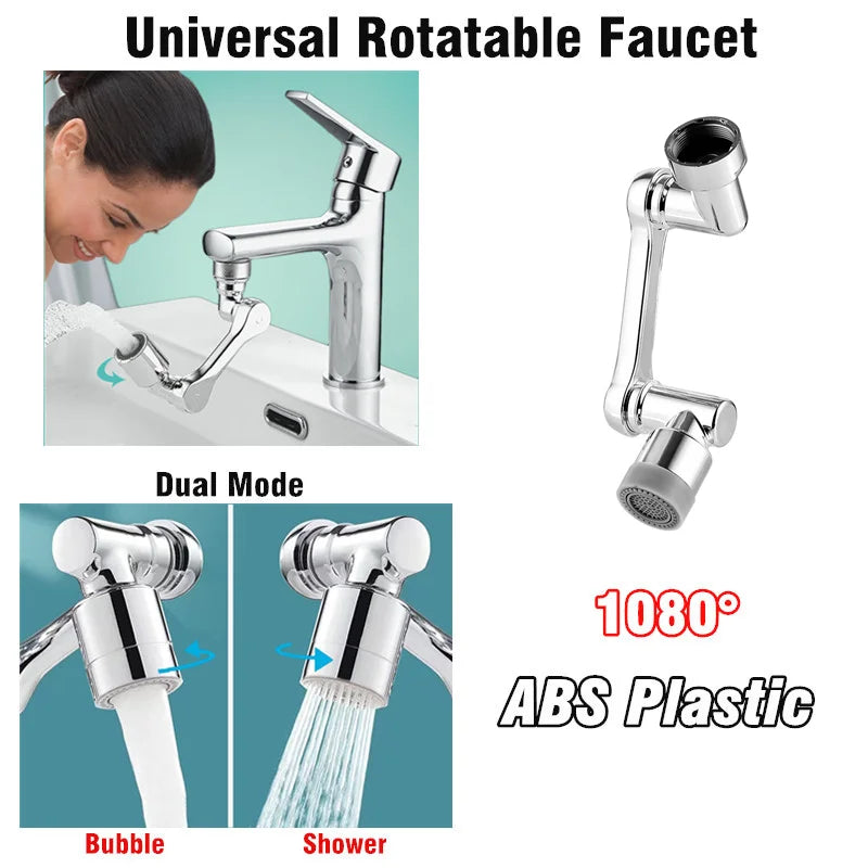 1080° Universal Rotation Faucet Sprayer