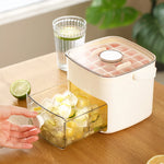 Load image into Gallery viewer, Double Layer Ice Cube Mold Box for Home Refrigerator Use
