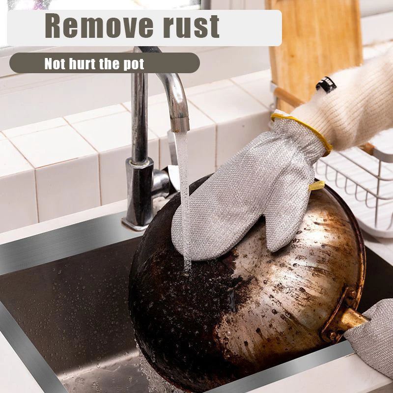 Rust Removal Kitchen Cleaning Gloves Waterproof