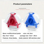 Load image into Gallery viewer, 3-in-1 Stainless Steel Veggie &amp; Fruit Peeler Shredder Tool
