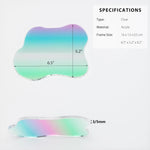 Load image into Gallery viewer, Clear Acrylic Cloud Coaster Heat-Resistant Cup Mat Decor
