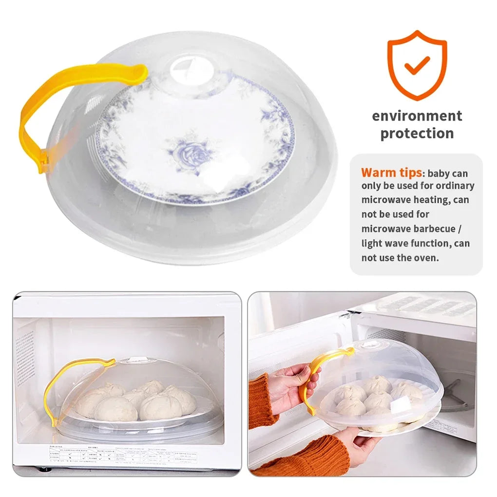 Microwave Oven Heating Cover, Oil-Proof, High Temp Resistant