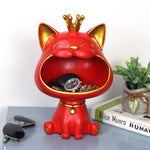 Load image into Gallery viewer, Cat Statue Sundries Storage Box
