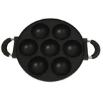 Load image into Gallery viewer, 7-Hole Cast Iron Egg Cake Pan Nonstick Breakfast Mold
