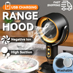 Load image into Gallery viewer, Portable USB Smoke Purifier Fan – Rechargeable for Home &amp; Kitchen
