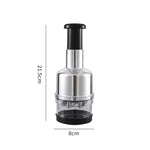 Load image into Gallery viewer, Steel Garlic Press Chopper Mincer Cutter for Kitchen
