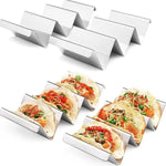 Load image into Gallery viewer, 4-Pack Stainless Steel Taco Holders – Oven &amp; Grill Safe
