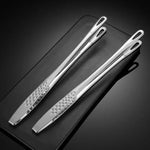 Load image into Gallery viewer, Stainless Steel BBQ Tongs Clip for Cooking &amp; Grilling
